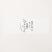 Vandaag wordt het een ongelooflijke Yoga Mat (Voorkant (horizontaal))