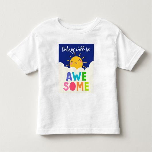 Vandaag wordt het Geweldige Kinder Shirts (Voorkant)