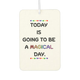 Vandaag wordt het.. luchtverfrisser