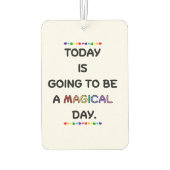 Vandaag wordt het.. luchtverfrisser (Achterkant)