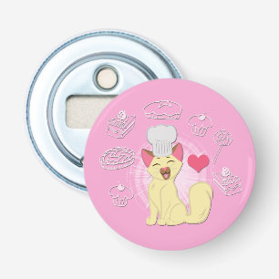 Vandaag zal ik baken! button flesopener