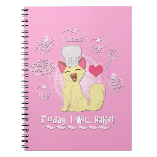Vandaag zal ik baken! notitieboek (Voorkant)