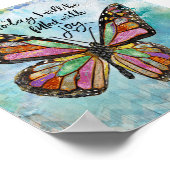 Vandaag zal ik gevuld worden met vrolijke Posters (Hoek)