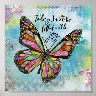Vandaag zal ik gevuld worden met vrolijke Posters