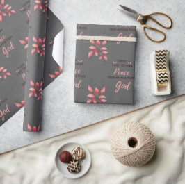 Vandaag zal ik kiezen voor de vrede die van God ko Cadeaupapier