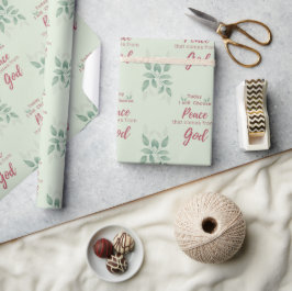 Vandaag zal ik kiezen voor de vrede die van God ko Cadeaupapier