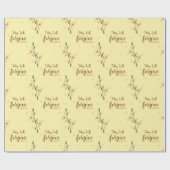 Vandaag zal ik mijn geloof vrijmoedig beleven cadeaupapier (Vlak)