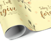 Vandaag zal ik mijn geloof vrijmoedig beleven cadeaupapier (Rol Hoek)