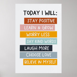 Vandaag zal ik posters