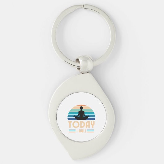 Vandaag zal ik sleutelhanger (Voorkant)