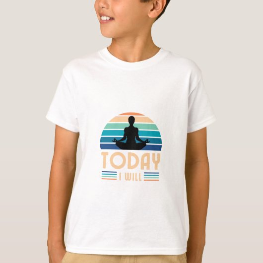 Vandaag zal ik t-shirt (Voorkant)