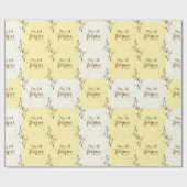 Vandaag zal ik vergeven zoals Christus mij vergeef Cadeaupapier (Vlak)