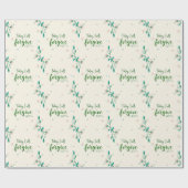 Vandaag zal ik vergeven zoals Christus mij vergeef Cadeaupapier (Vlak)