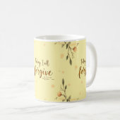 Vandaag zal ik vergeven zoals Christus mij vergeef Koffiemok (Voorkant rechts)