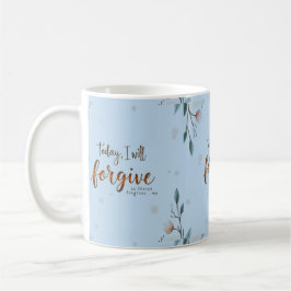 Vandaag zal ik vergeven zoals Christus mij vergeef Koffiemok