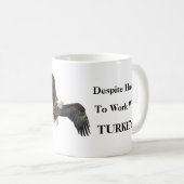 Vandaag zweef ik als een adelaar.... koffiemok (Voorkant rechts)