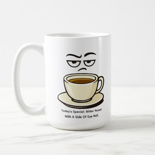 Vandaag's Special: Bittere Roast Koffiemok (Links)