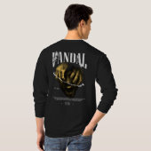 Vandal Modern Streetwear T-shirt (Achterkant volledig)