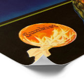 Vandalia Brand Sinaasappels Porterville Californië Poster (Hoek)