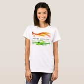 Vande Mataram Colors of India T-shirt (Voorkant volledig)