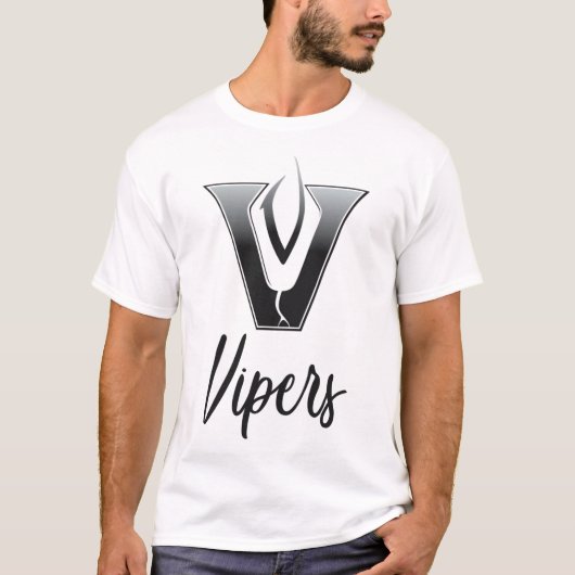 Vandegrift Vipers Sticker T-shirt (Voorkant)