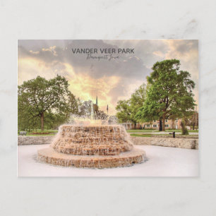 Vander Veer Park Davenport Iowa Briefkaart