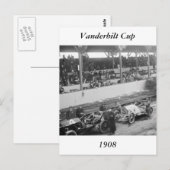 Vanderbilt Cup 1908 Briefkaart (Voorkant / Achterkant)