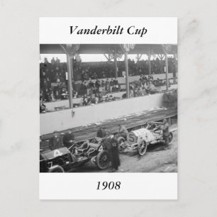 Vanderbilt Cup 1908 Briefkaart