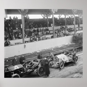 Vanderbilt Cup 1908 Poster