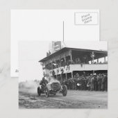 Vanderbilt Cup-autorace, 1908 Briefkaart (Voorkant / Achterkant)