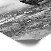 Vanderbilt Cup-autorace, 1908. Oude foto Poster (Hoek)