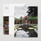 Vanderbilt Garden Pool Briefkaart (Voorkant / Achterkant)