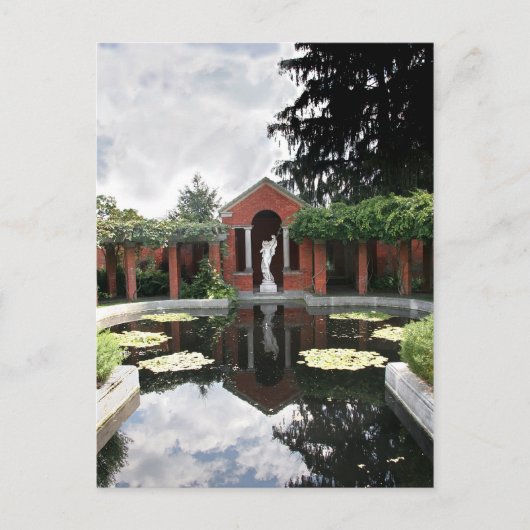 Vanderbilt Garden Pool Briefkaart (Voorkant)