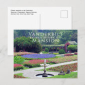Vanderbilt Mansion Formal Gardens, Hyde Park, NY Briefkaart (Voorkant / Achterkant)