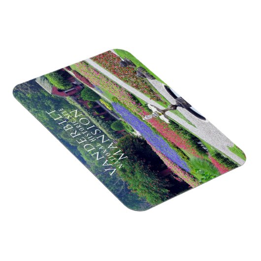 Vanderbilt Mansion Formele Tuinen, Hyde Park, NY Magneet (Rechterzijde)