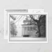 Vanderbilt Mansion in Winter Briefkaart (Voorkant / Achterkant)