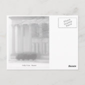 Vanderbilt Mansion in Winter Briefkaart (Achterkant)