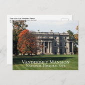 Vanderbilt Mansion National Historic Site, NY Briefkaart (Voorkant / Achterkant)