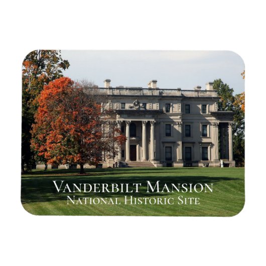 Vanderbilt Mansion National Historic Site, NY Magneet (Horizontaal)