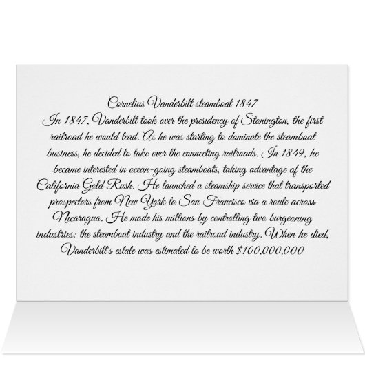 Vanderbilt stoomboot 1847 (Binnen Horizontaal (Boven))