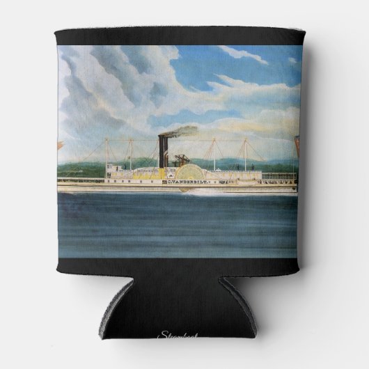 Vanderbilt stoomboot 1847 blikjeskoeler (Voorkant)