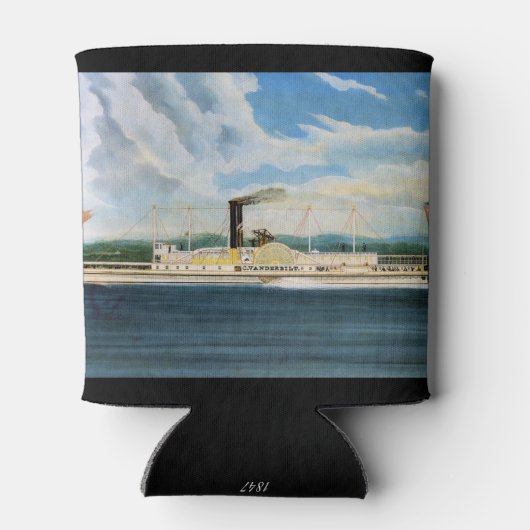 Vanderbilt stoomboot 1847 blikjeskoeler (Achterkant)