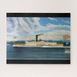 Vanderbilt stoomboot 1847 legpuzzel