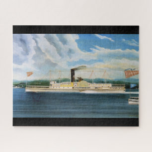 Vanderbilt stoomboot 1847 legpuzzel