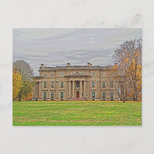 Vanderbuilt Mansion Briefkaart (Voorkant)