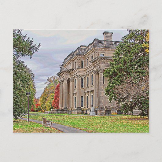 Vanderbuilt Mansion Briefkaart (Voorkant)