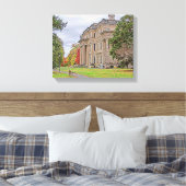 Vanderbuilt Mansion Canvas Afdruk (Insitu (Slaapkamer))