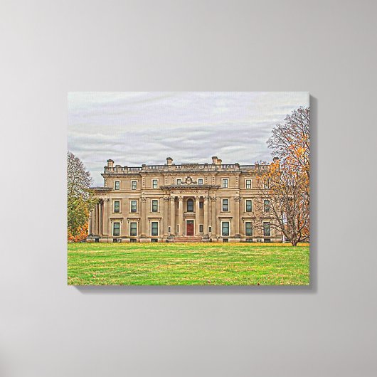 Vanderbuilt Mansion Canvas Afdruk (Voorkant)