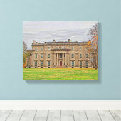 Vanderbuilt Mansion Canvas Afdruk (Insitu (Houten vloer))