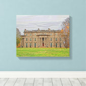 Vanderbuilt Mansion Canvas Afdruk (Insitu (Houten vloer))